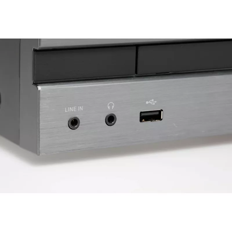 Kenwood M-918DAB-H sistema audio domestico microsistema audio 10 W alluminio, nero