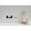 Kenwood M-918DAB-H sistema audio domestico microsistema audio 10 W alluminio, nero