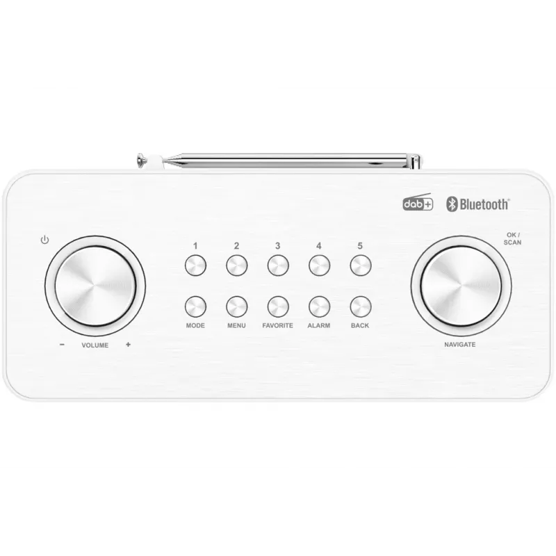 Kenwood CR-ST80DAB-W radio personale digitale bianco