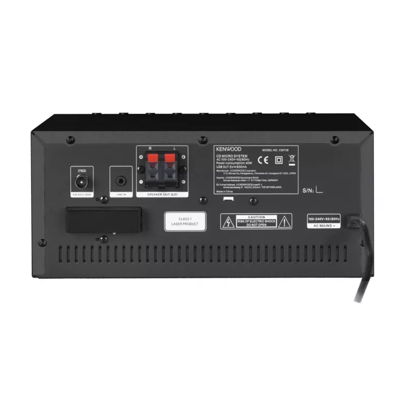 Kenwood M-9000S mini sistema audio home 50 W nero