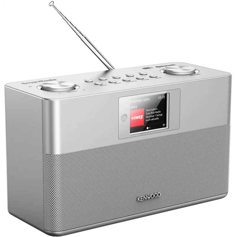 Kenwood CR-ST100S-S radio internet digitale argento