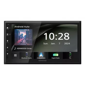 Kenwood DMX6523DABS ricevitore media auto nero Wi-Fi Bluetooth