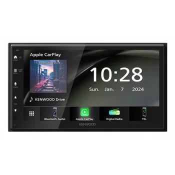 Kenwood DMX6523DABS ricevitore media auto nero Wi-Fi Bluetooth