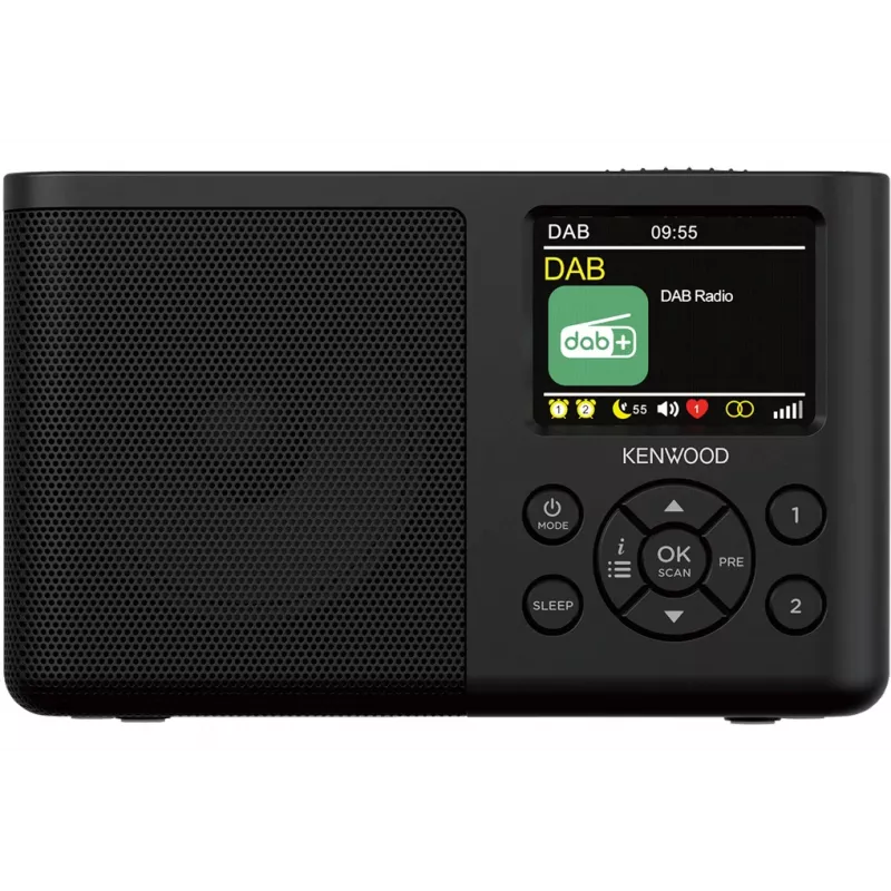 Kenwood CR-M33DAB radio digitale portatile nero