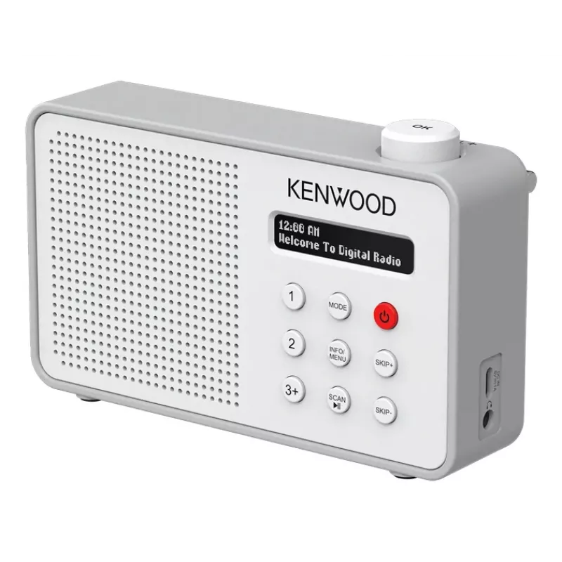 Kenwood CR-M25DAB-W radio portatile digitale bianco
