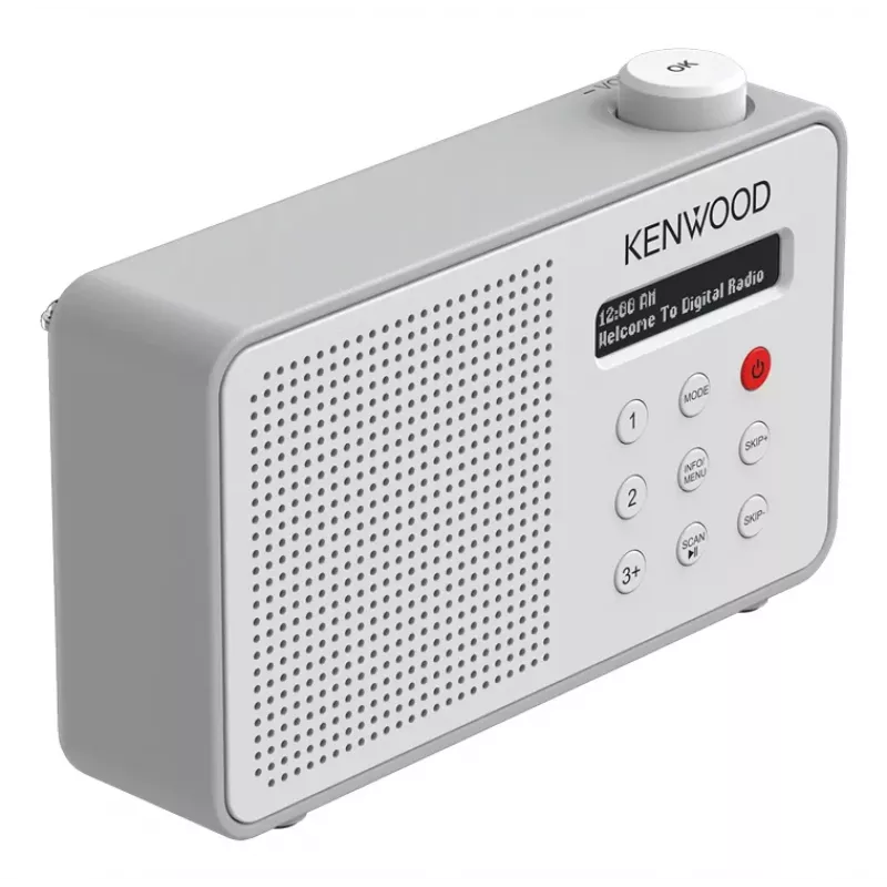 Kenwood CR-M25DAB-W radio portatile digitale bianco