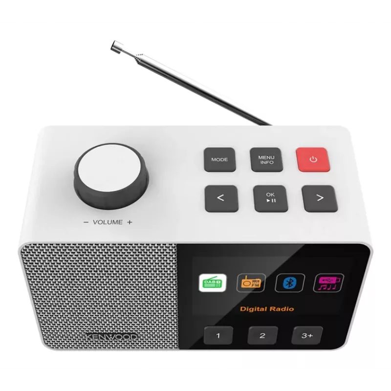 Kenwood CR-M70DAB-W radio digitale portatile bianco