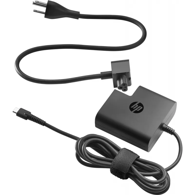 HP 65W alimentatore USB-C, uso interno, AC, nero