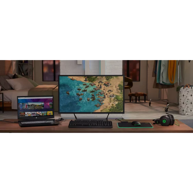 HP Pavilion Gaming tastiera 800, full-size (100%), con filo, USB, meccanica, nero