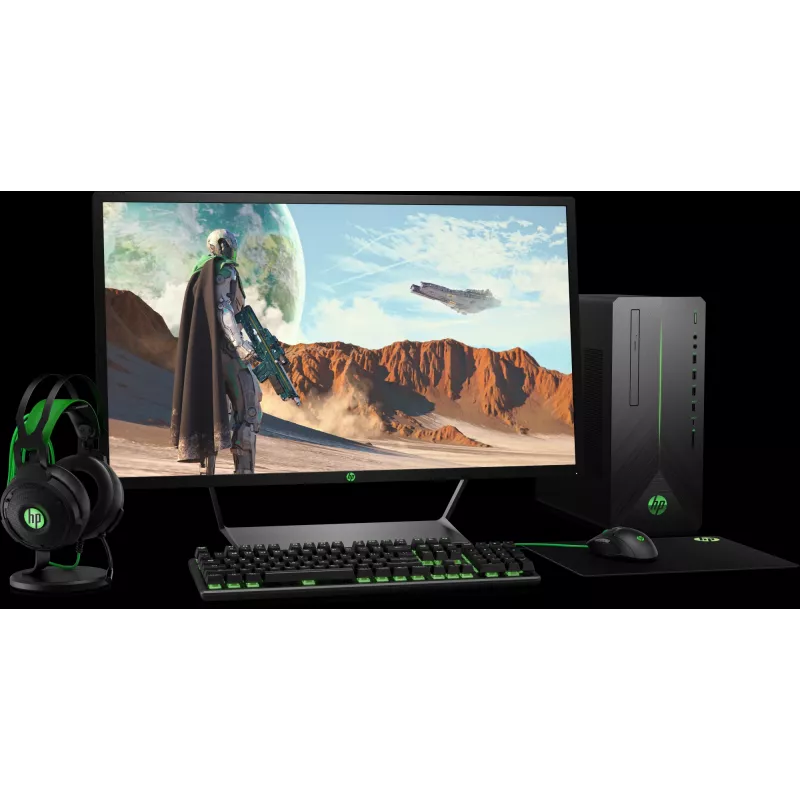 HP Pavilion Gaming tastiera 550, full-size (100%), con filo, USB, LED, nero