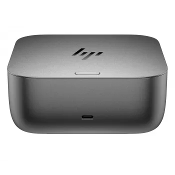HP Thunderbolt 4 Ultra 280W G6 dock, con filo, Thunderbolt 4, 280 W, 10,100,1000,2500 Mbit/s, grigio, 8K Ultra HD