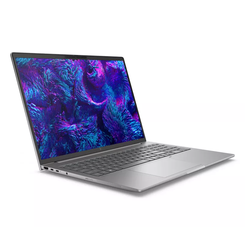 HP ZBook 8 G1i workstation mobile da 16 pollici, Intel Core Ultra 7 255H, 32GB, 1TB SSD, NVIDIA RTX 500 Ada 4GB, Windows 11 Pro
