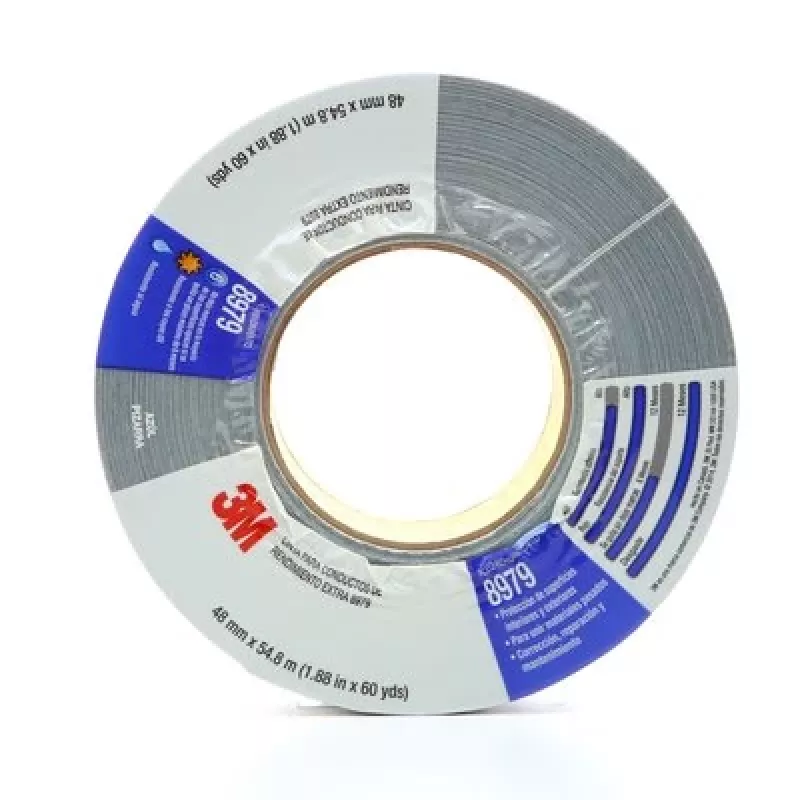 3M 8979 adatto per uso esterno 54,8 m polietilene, gomma blu