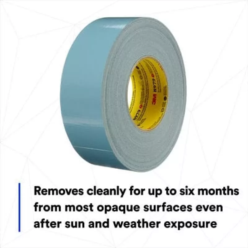 3M 8979 adatto per uso esterno 54,8 m polietilene, gomma blu