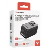 Verbatim Charge 'n' Travel 170W adattatore universale da viaggio nero