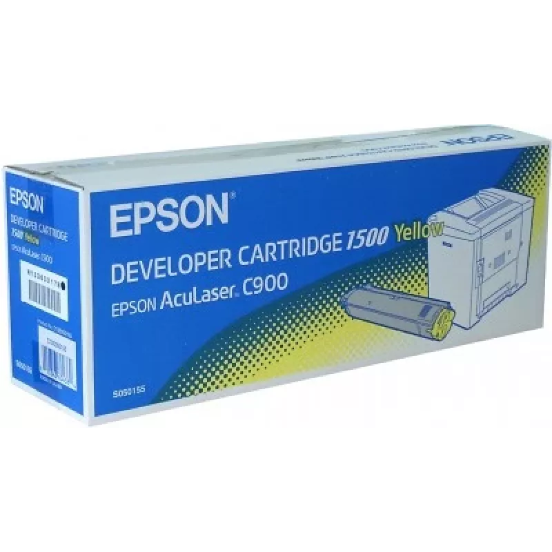 Epson AL-C900 cartuccia sviluppatore giallo 1,5k, 1500 pagine, giallo, 1 pezzo