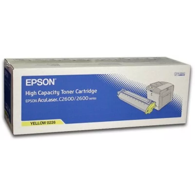 Epson AL-C2600 cartuccia toner giallo 5k, 5000 pagine, giallo, 1 pz.