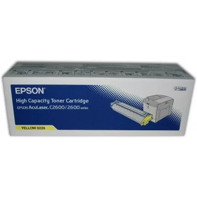 Epson AL-C2600 cartuccia toner giallo 5k, 5000 pagine, giallo, 1 pz.