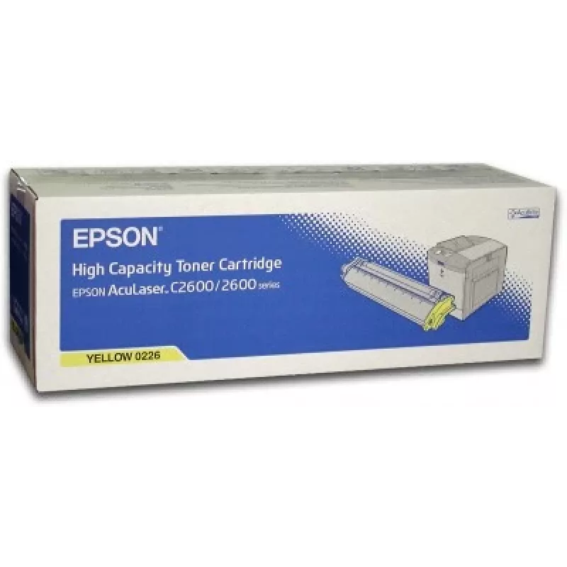 Epson AL-C2600 cartuccia toner giallo 5k, 5000 pagine, giallo, 1 pz.
