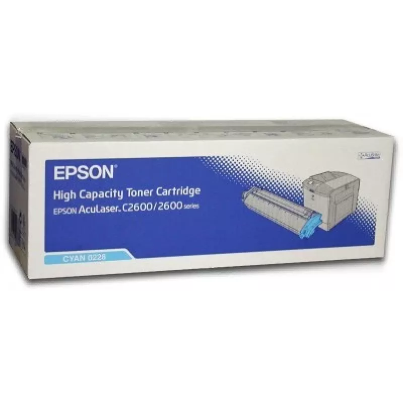 Epson AL-C2600 cartuccia toner ciano 5k, 5000 pagine, ciano, 1 pezzo