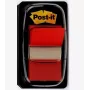 Etichetta autoadesiva 3M I680-1 rettangolare rimovibile rossa 50 pz.