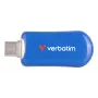 Chiavetta USB-C Verbatim Plectra blu 64GB