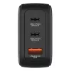 Caricabatterie mini GaN Verbatim 65W con display, interno, AC, 20 V, nero