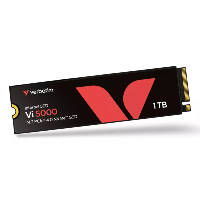 SSD Verbatim Vi5000 PCIe NVMe M.2 1TB, 1 TB, M.2, 5000 MB/s