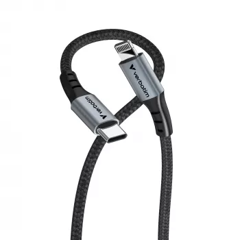 Verbatim Sync & Charge cavo USB-C a Lightning 120 cm, 1,2 m, Lightning, USB C, connettore maschio, connettore maschio, nero