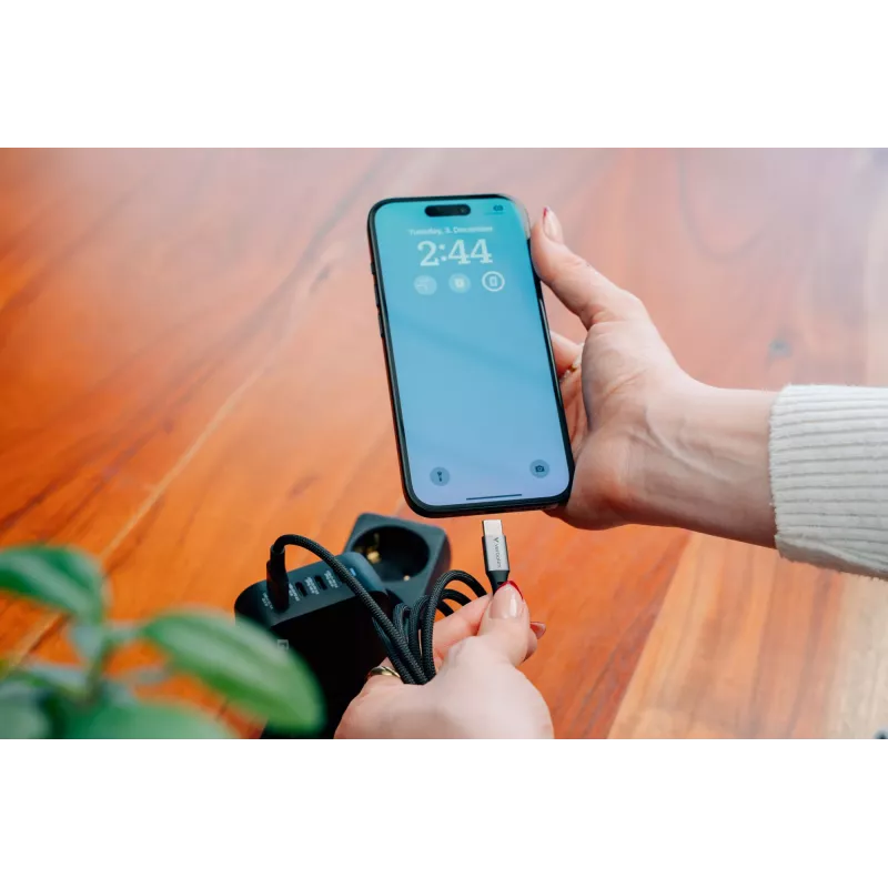 Verbatim Sync & Charge cavo – 60W USB-C a USB-C 120 cm, 1,2 m, USB C, USB C, USB 2.0, 0,48 Gbit/s, nero