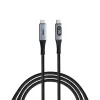 Verbatim Sync & Charge USB C a USB C 100W display 120 cm, 1,2 m, USB C, USB C, USB 2.0, 0,48 Gbit/s, nero