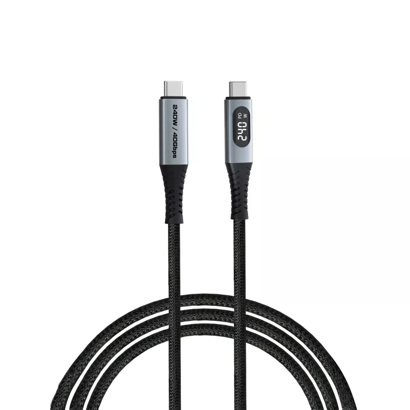 Verbatim Sync & Charge USB-C a USB-C 240W 40 Gbit/s display 120 cm