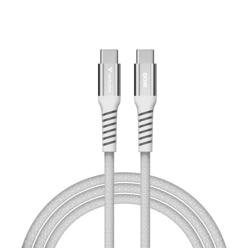 Verbatim Sync & Charge cavo magnetico - 60W USB-C a USB-C 120 cm grigio