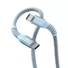 Verbatim Sync & Charge cavo magnetico – 60 W USB-C a USB-C 120 cm blu