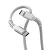Verbatim Sync & Charge cavo magnetico - 100W USB-C a USB-C 120 cm grigio