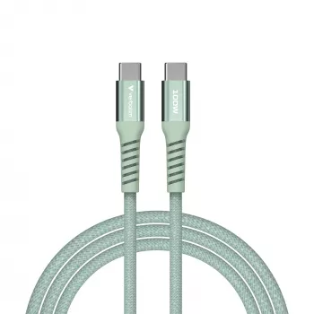 Verbatim Sync & Charge cavo magnetico - 100W USB-C a USB-C 120 cm verde
