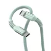 Verbatim Sync & Charge cavo magnetico - 100W USB-C a USB-C 120 cm verde