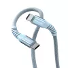 Verbatim Sync & Charge cavo magnetico – 100W USB-C a USB-C 120 cm blu