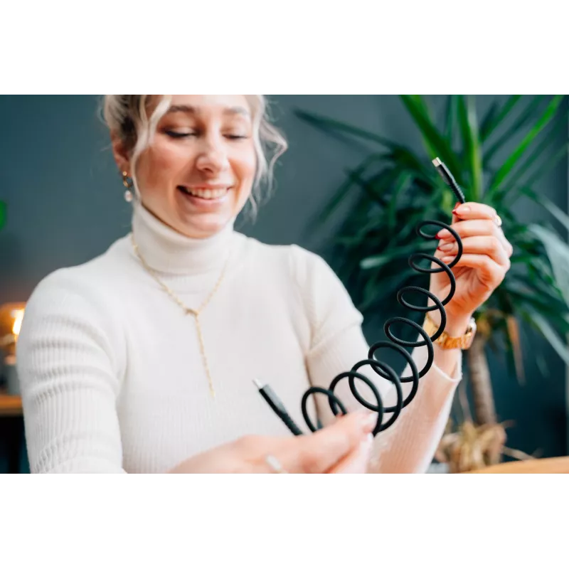 Verbatim Sync & Charge cavo magnetico – 60 W USB-C a USB-C, 120 cm, nero