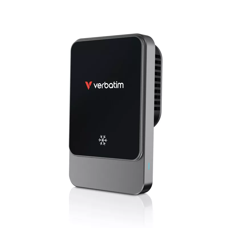 Verbatim Charge 'n' Drive caricabatterie magnetico wireless per auto, auto, USB, ricarica wireless, 1 m, nero