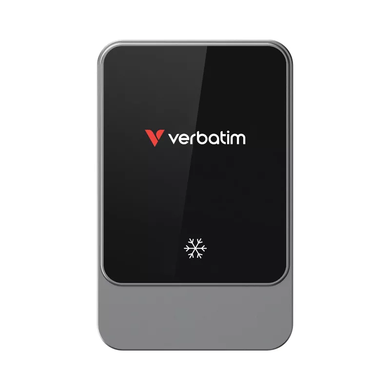 Verbatim Charge 'n' Drive caricabatterie magnetico wireless per auto, auto, USB, ricarica wireless, 1 m, nero