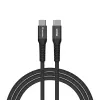 Verbatim Sync & Charge cavo magnetico – 100 W USB-C a USB-C 120 cm nero