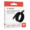 Verbatim Sync & Charge cavo magnetico – 100 W USB-C a USB-C 120 cm nero