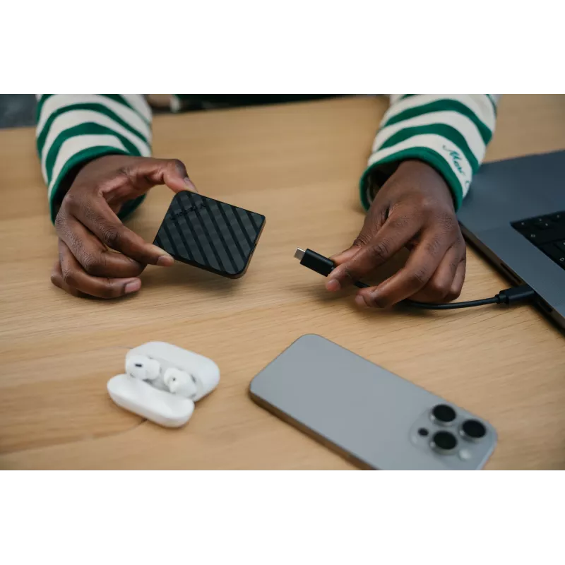 Verbatim Store 'n' Go Mini Diamond USB-C 1 TB nero, 1 TB, USB Type-C, 3.2 Gen 2 (3.1 Gen 2), 1000 MB/s, nero