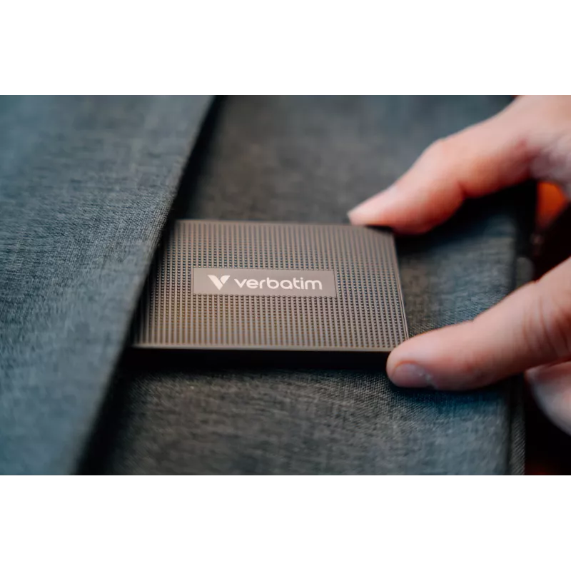 Verbatim Metal Mini SSD USB-C 3.2 Gen 2 1 TB, 1 TB, USB Type-C, USB 3.2 Gen 2x2, 2000 MB/s, 10 Gbit/s, grigio
