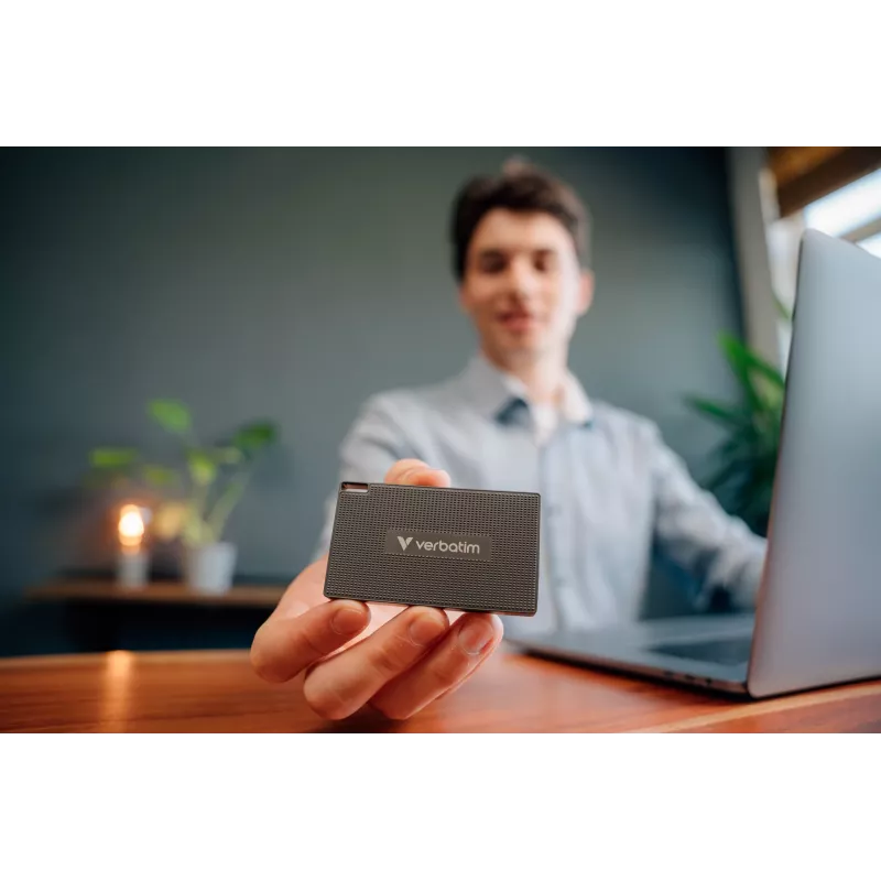 Verbatim Metal Mini SSD USB-C 3.2 Gen 2 1 TB, 1 TB, USB Type-C, USB 3.2 Gen 2x2, 2000 MB/s, 10 Gbit/s, grigio