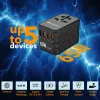 Verbatim UTA-05 65W GaN III adattatore universale da viaggio con 2 x USB-C PD e QC 4+ e 2 x porte USB-A