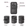 Verbatim UTA-06 100W GaN III adattatore universale da viaggio con 2 x USB-C PD e QC 4+ e 2 x porte USB-A QC 3.0