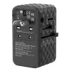 Verbatim UTA-06 100W GaN III adattatore universale da viaggio con 2 x USB-C PD e QC 4+ e 2 x porte USB-A QC 3.0
