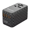 Verbatim UTA-06 100W GaN III adattatore universale da viaggio con 2 x USB-C PD e QC 4+ e 2 x porte USB-A QC 3.0